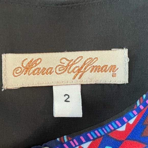 Mara Hoffman Front Cutout Rider Black Dres… - Picture 8 of 11